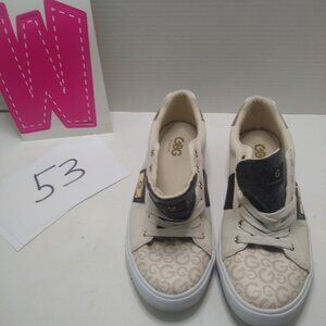 GBG G by Guess Los Angeles Tennis Shoe Fashion Monogram Size 10
